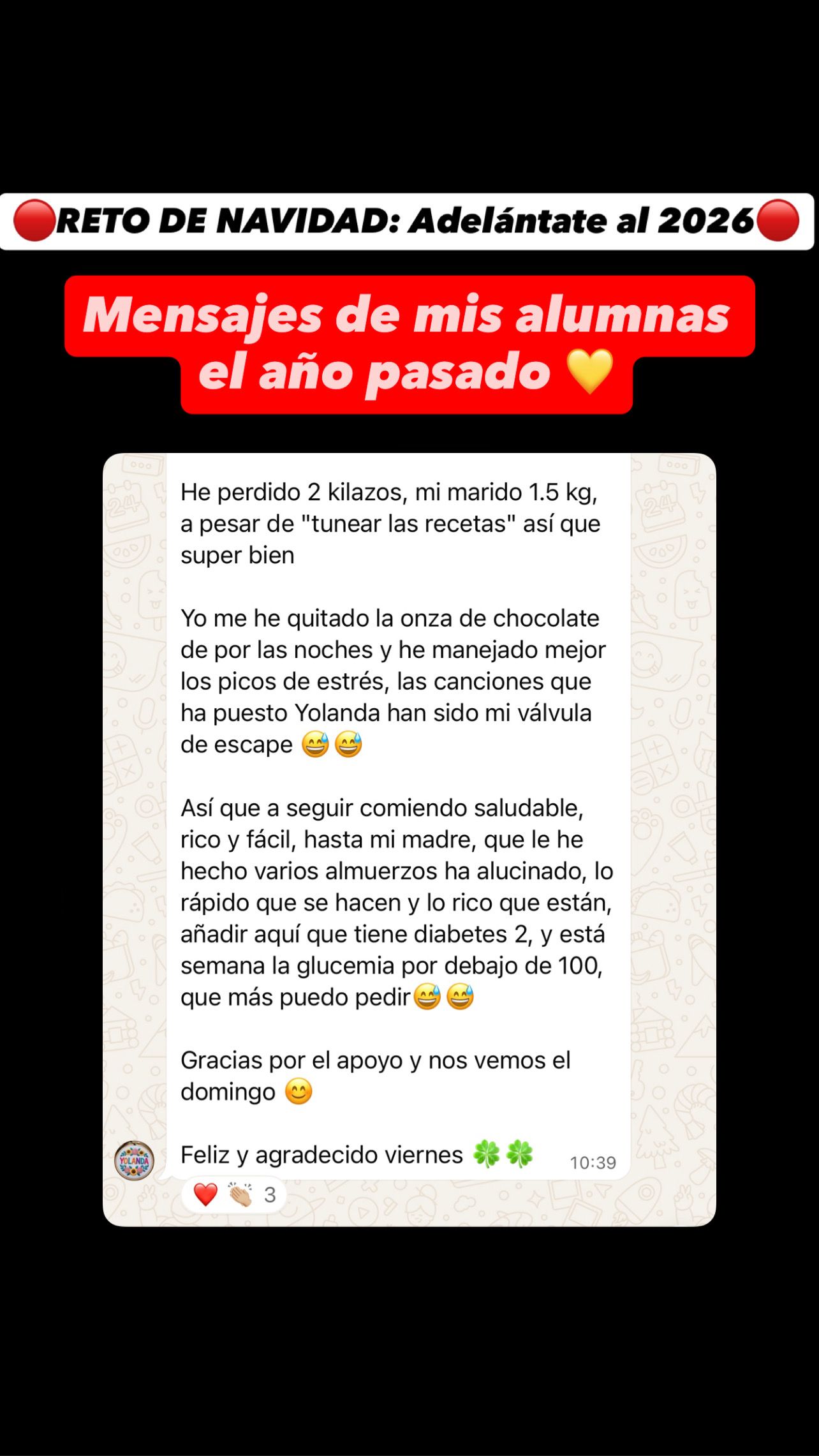 Reto de NAVIDAD: Adelántate al 2026 sin kilos de más - Imagen 6