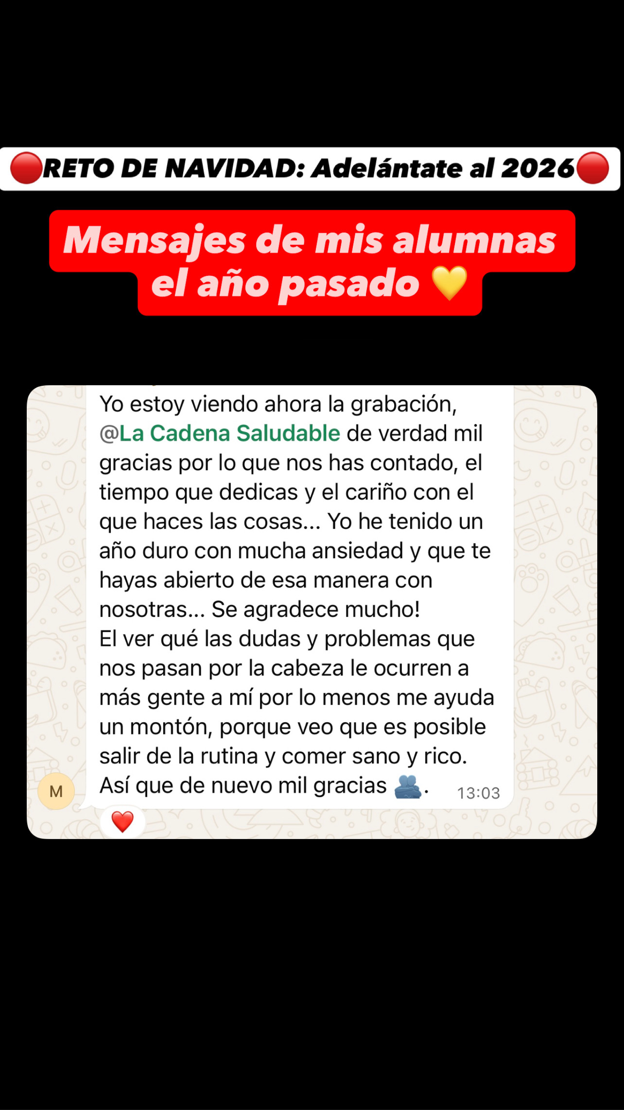 Reto de NAVIDAD: Adelántate al 2026 sin kilos de más - Imagen 8